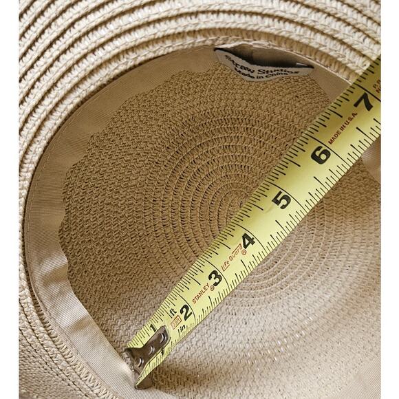Straw Studios Women Wide brim with beautiful rim  detail - Picture 4 of 6